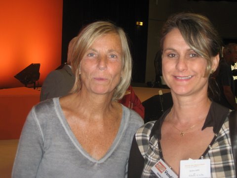 Marielle de Sarnez et Sandra Cappi